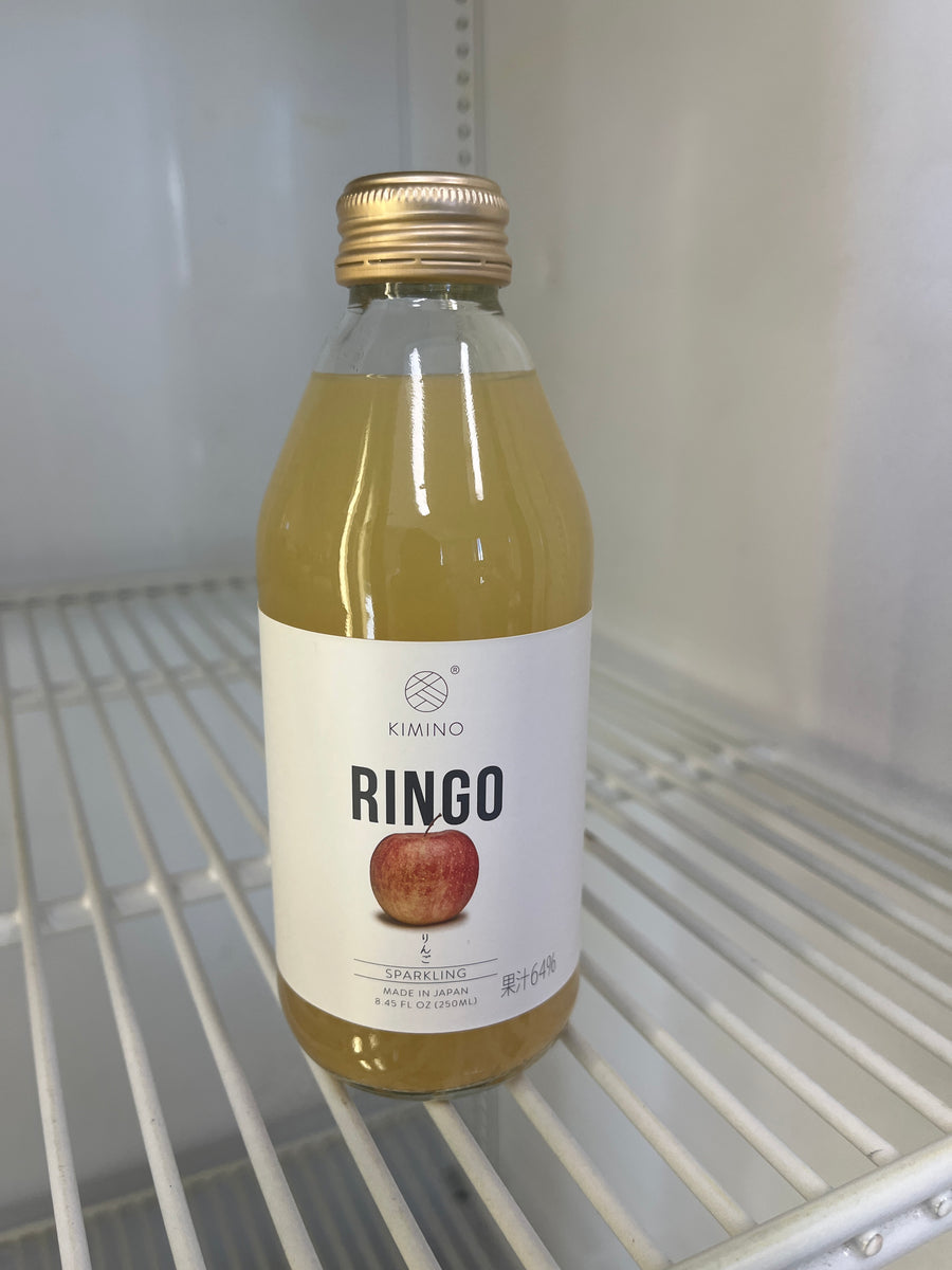 Kimino Ringo Sparkling 250ml 蘋果氣泡飲250ml Made in Japan – Combo Market